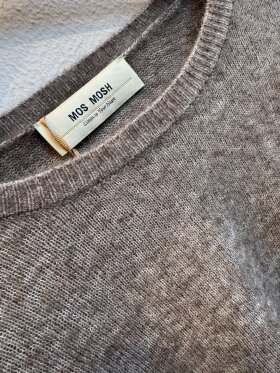 Mos Mosh - MMMape O-Neck Knit Coffee