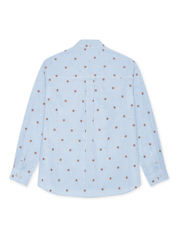 Les Deux - Kolton Stripe Basket AOE Shirt