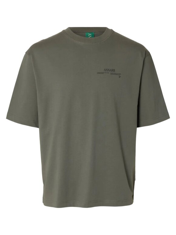 ANNARR - ANROKHOLM LOGO SS O-NECK TEE