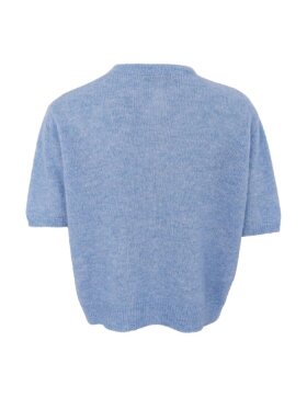 Black Colour - BCDell SS Cardigan Lt. Blue