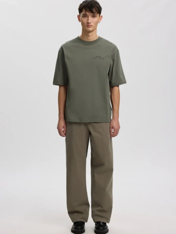 ANNARR - ANROKHOLM LOGO SS O-NECK TEE