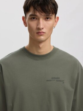 ANNARR - ANROKHOLM LOGO SS O-NECK TEE