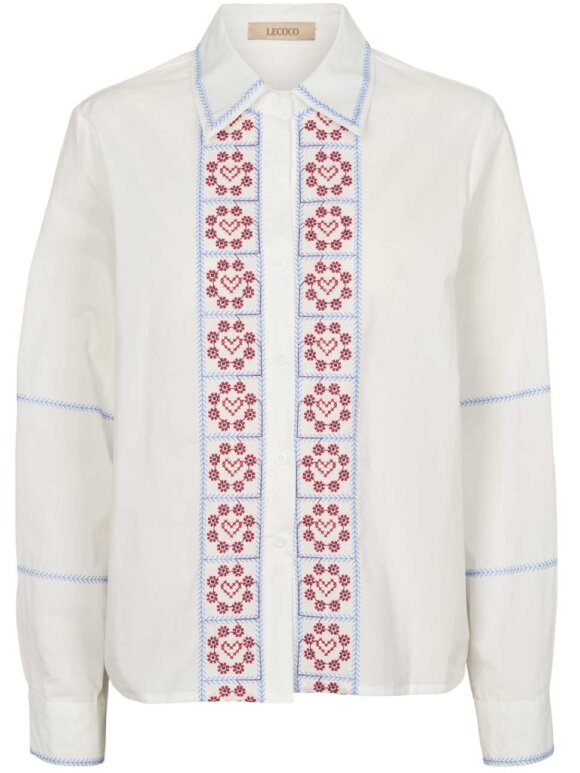 Lecoco - Lily Skjorte White