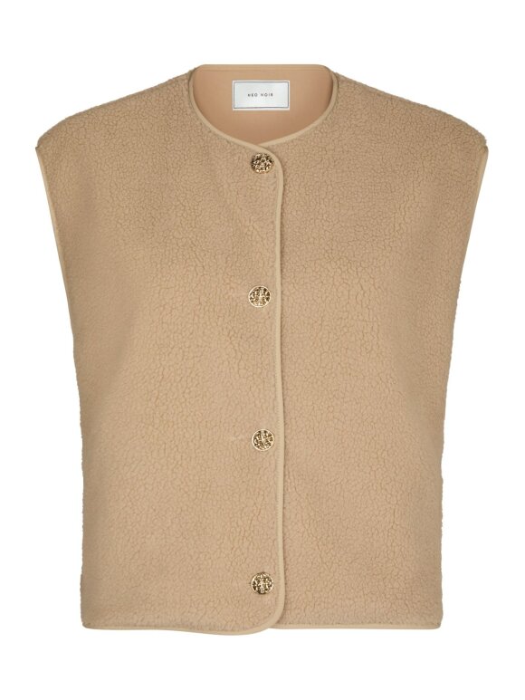 Neo Noir - Mariko Teddy Vest Sand