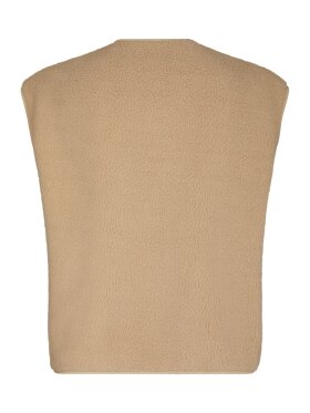 Neo Noir - Mariko Teddy Vest Sand
