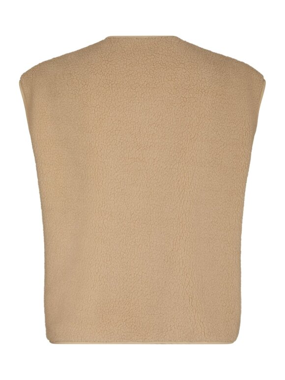 Neo Noir - Mariko Teddy Vest Sand