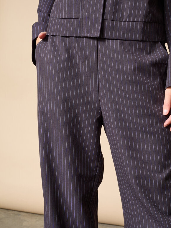 Love & Divine - Love1024-57 Pants Blue Pinstri