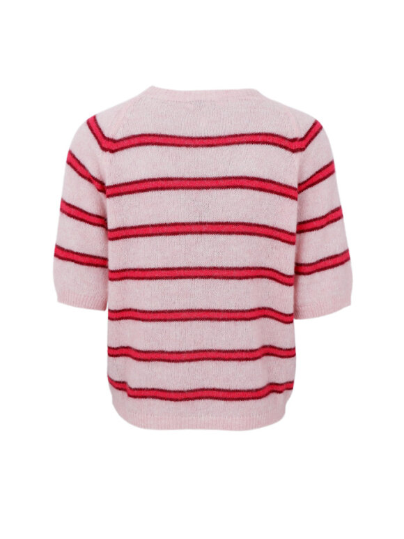 Black Colour - BCDell SS Jumper Rose Red