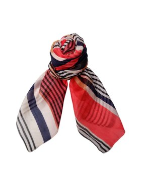 Black Colour - BCKaela Silk Scarf Ref Flower