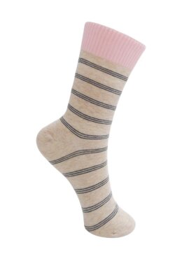 Black Colour - BCLino Sock Creme