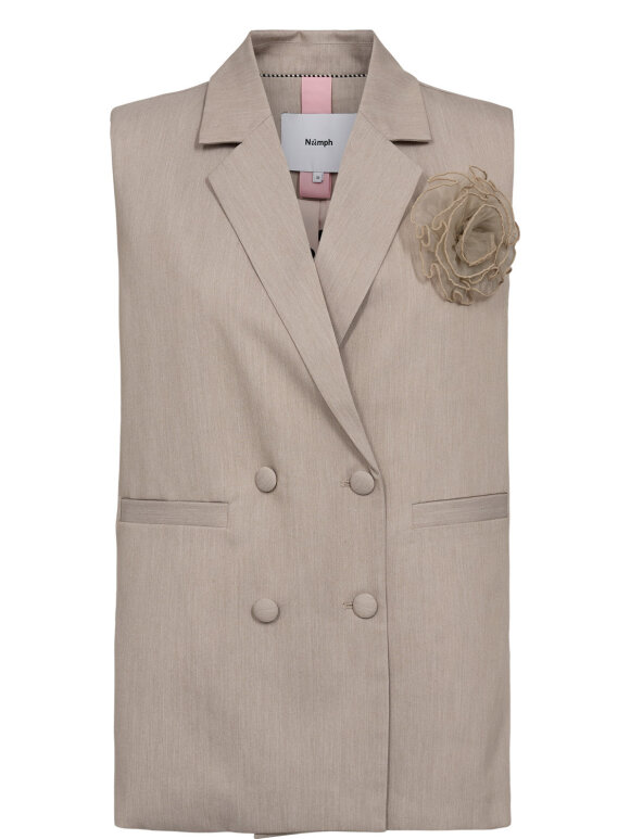 Numph - NUFloria vest Chateau Gray