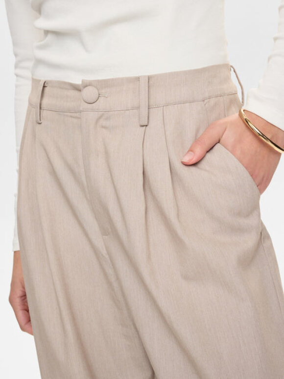 Numph - NUFloria Pants Chateau Gray