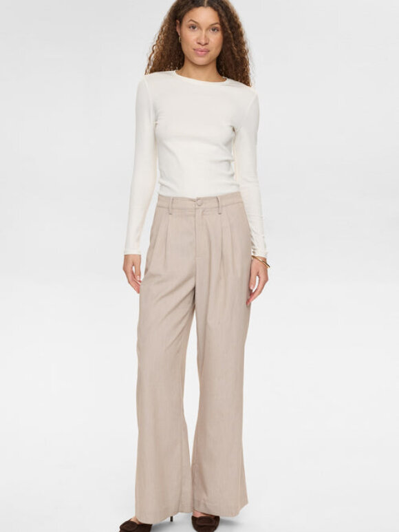 Numph - NUFloria Pants Chateau Gray