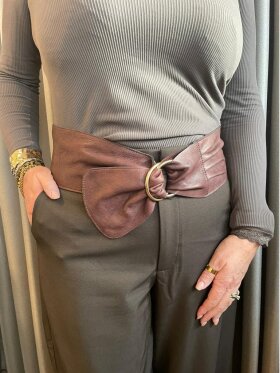 tim&simonsen - Cara Belt Chocolate gold