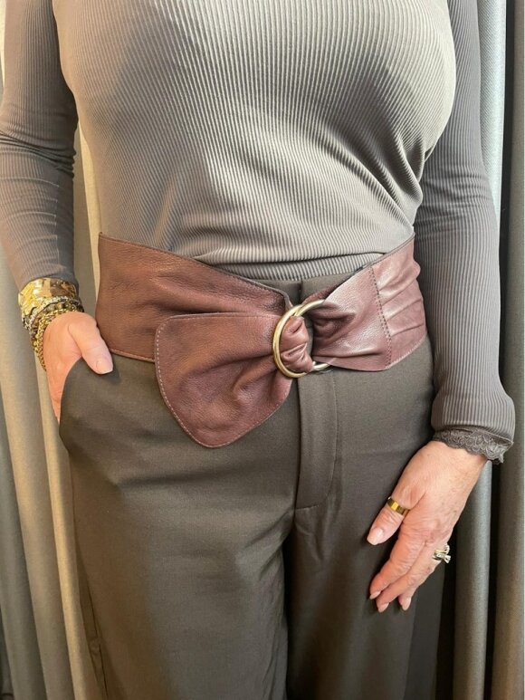 tim&simonsen - Cara Belt Chocolate gold