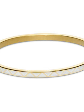 tim&simonsen - Soraya Bracelet White /Gold