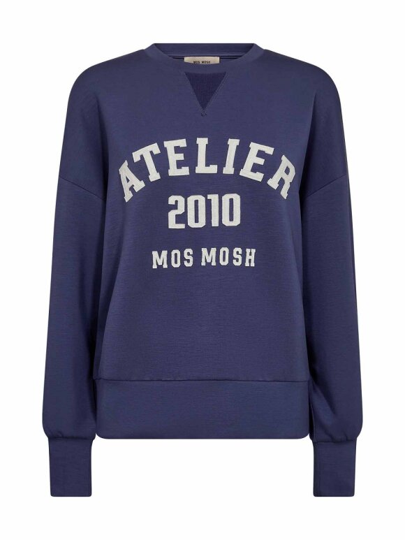 Mos Mosh - MMNima O-LS Sweatshirt Crown
