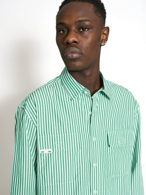 LAU--LAU - LAU Striped shirt