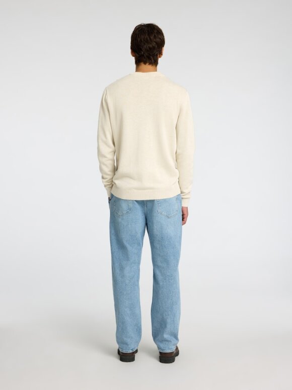 Selected - Slhreuben Knit Relaxed Crew Ne