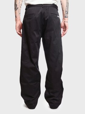 LAU--LAU - LAU Wide Pleated Trousers