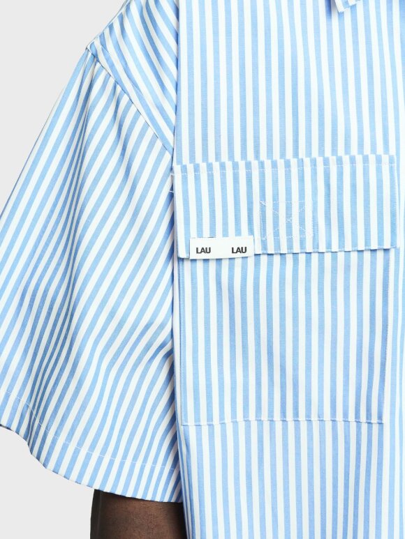 LAU--LAU - LAUShort Sleeve Striped shirt