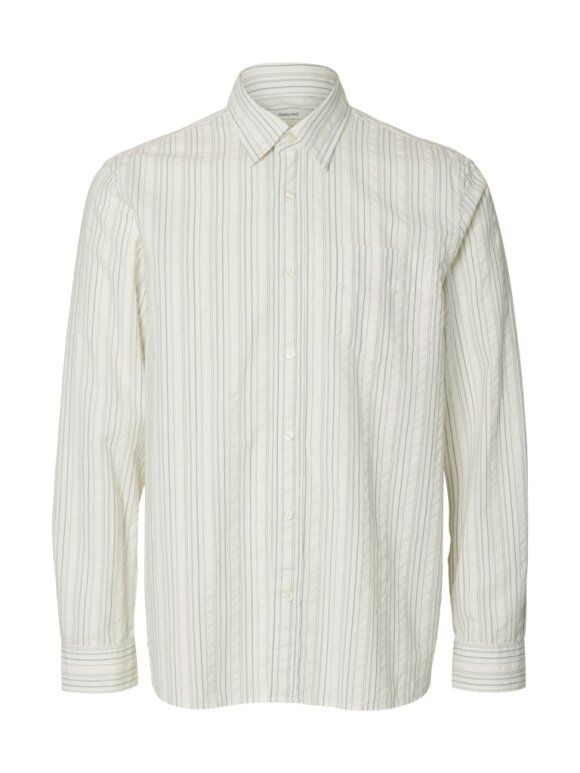 Selected - SLHREGFEDDIE SEERSUCKER SHIRT