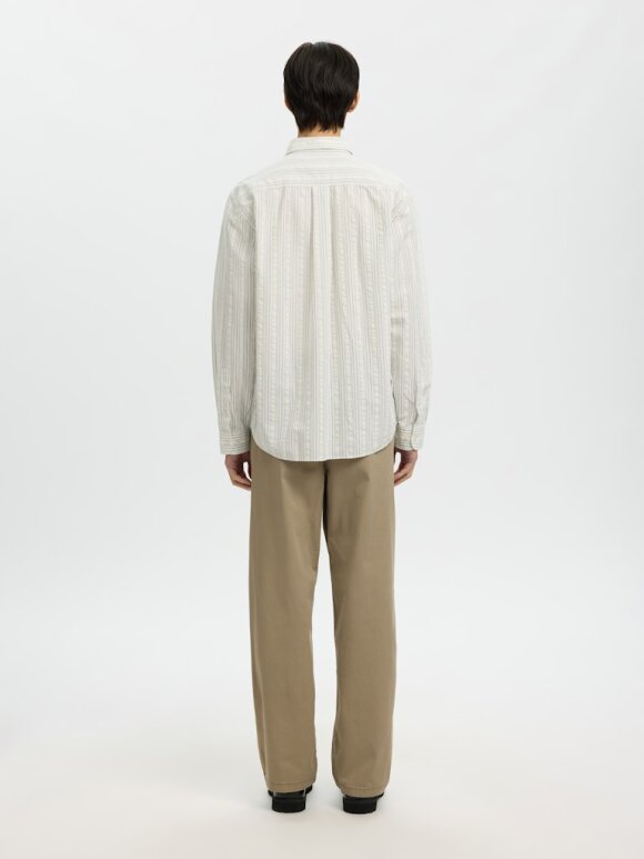 Selected - SLHREGFEDDIE SEERSUCKER SHIRT