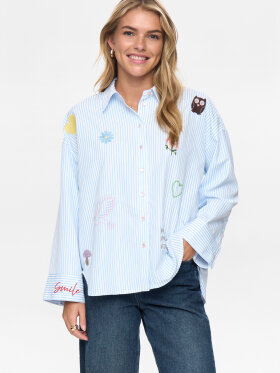 Numph - NUAshley Embroidery LS Shirt