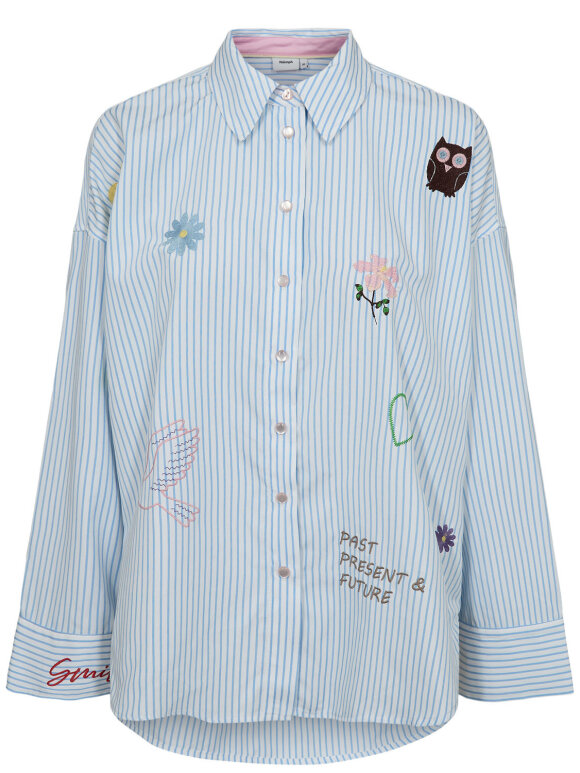 Numph - NUAshley Embroidery LS Shirt