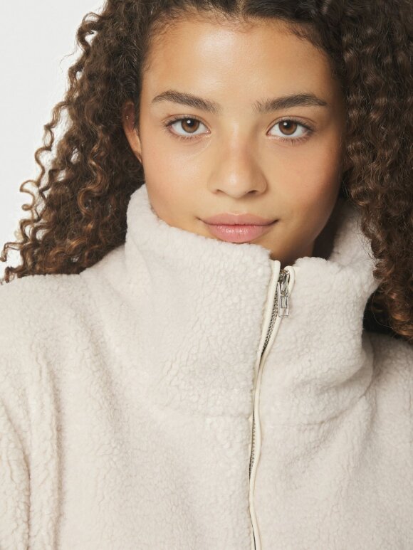 Neo Noir - Effa Teddy Jacket Ivory