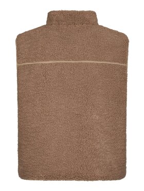 Neo Noir - Scout Teddy Waistcoat taupe