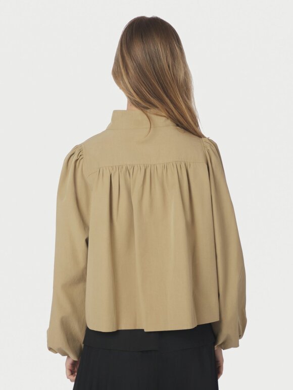 Neo Noir - Tirsa Twill Jacket Sand