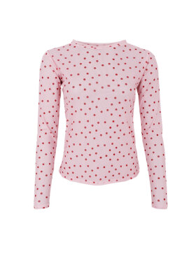 Black Colour - BCAnnie Mesh Blouse Rose dot