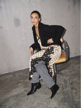 Gossia - DahliaGO Mi Dress Latte black