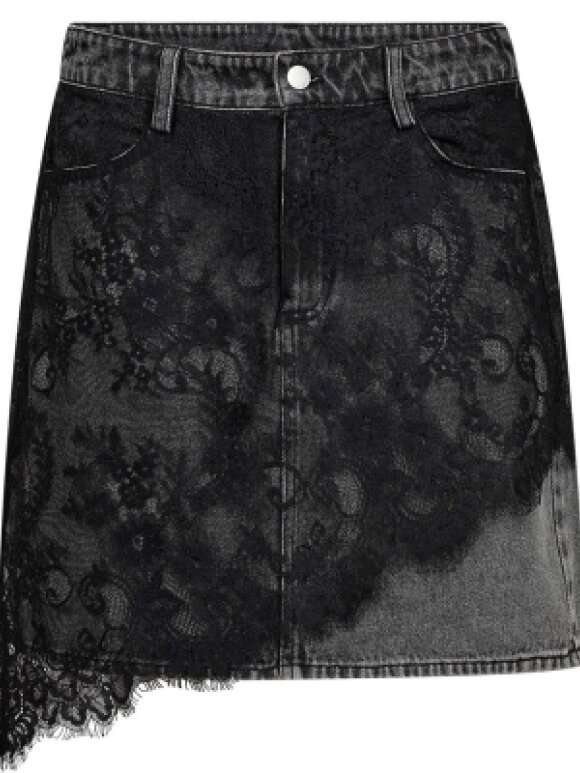 Gossia - CoralineGO Jeans Skirt Grey