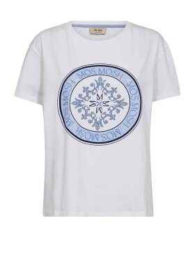 Mos Mosh - MMJud O-SS Tee White Mos Mosh - MMJud O-SS Tee White