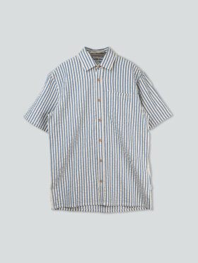 Lakor - Seer Sucker Short Sleeve Shirt