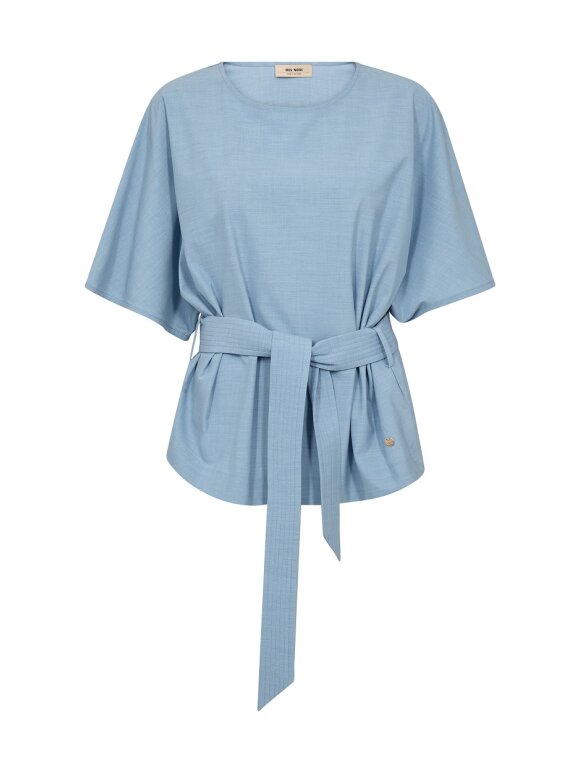 Mos Mosh - MMRikas Roy Blouse Light Blue
