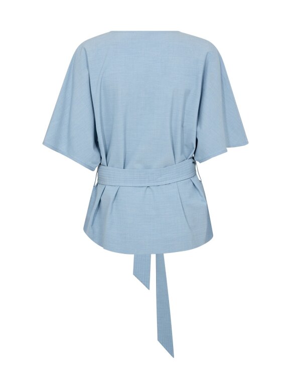 Mos Mosh - MMRikas Roy Blouse Light Blue