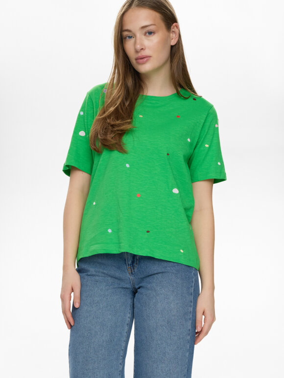 Numph - NUDelora T-shirt Classic Green
