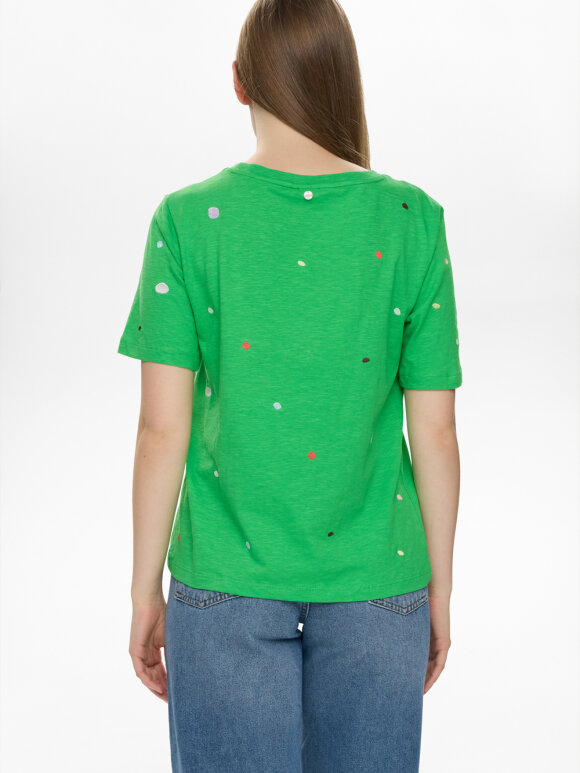 Numph - NUDelora T-shirt Classic Green