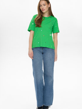 Numph - NUDelora T-shirt Classic Green