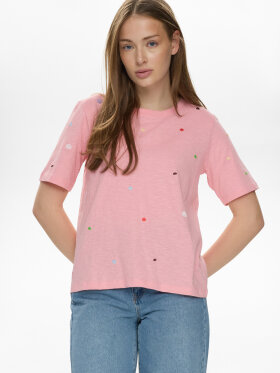 Numph - NUDelora T-shirt GOTS Peony