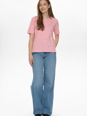 Numph - NUDelora T-shirt GOTS Peony