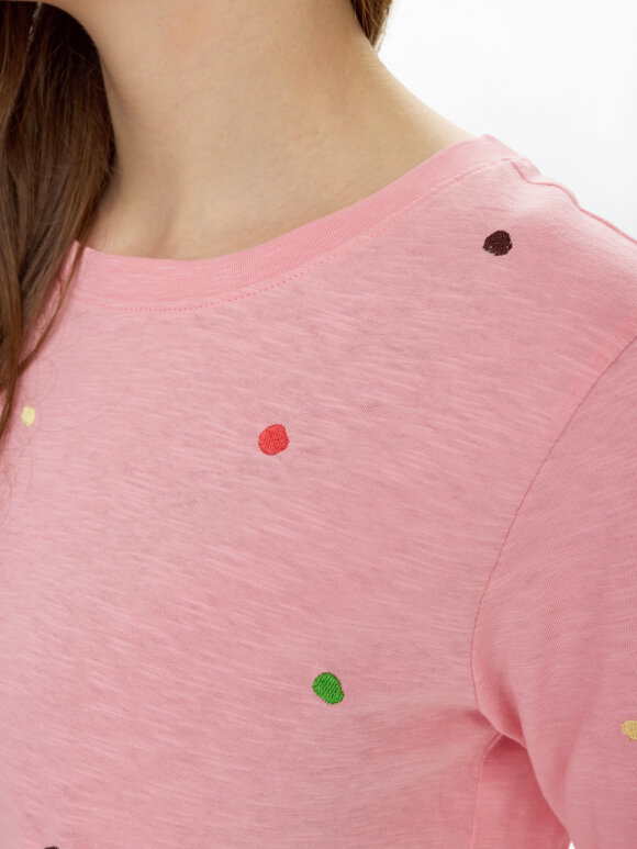 Numph - NUDelora T-shirt GOTS Peony