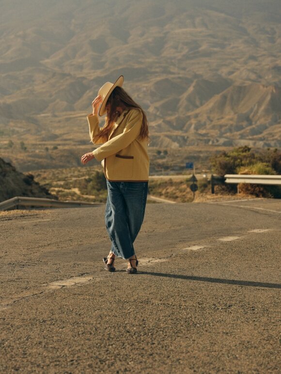 HEYANNO - MMHWisdom Edge Blazer pampas