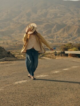 HEYANNO - MMHWisdom Edge Blazer pampas