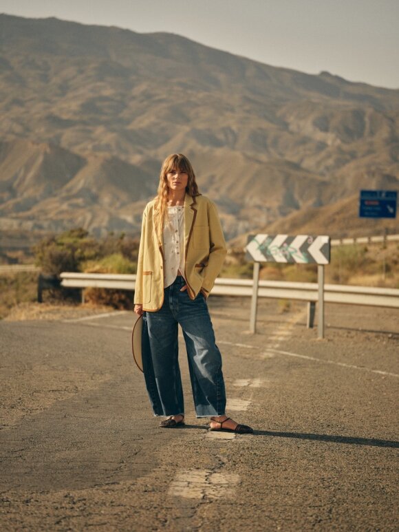 HEYANNO - MMHWisdom Edge Blazer pampas