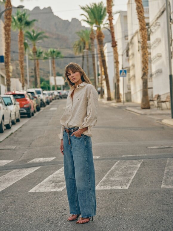 HEYANNO - MMHMaster Stripe shirt iced