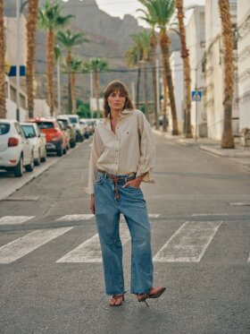 HEYANNO - MMHMaster Stripe shirt iced